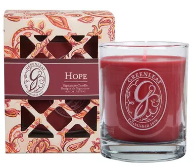 Hope Signature Candle by Greenleaf