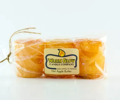 Hot Apple Butter 3-pack Votive by Warm Glow Candles