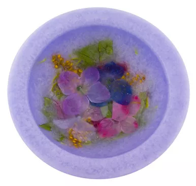 Hydrangea 7" Wax Pottery Vesselby Habersham Candle Co.