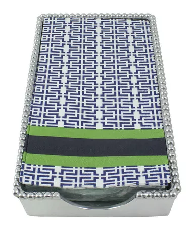 Jacki Beaded Guest Towel Holder by Mariposa
