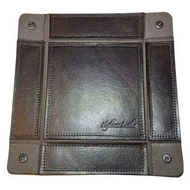 Java Roast Valet Tray by Highborn Leather