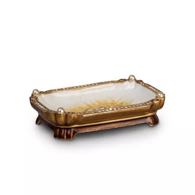 Jay Strongwater Ling Mystic Knot Trinket Tray