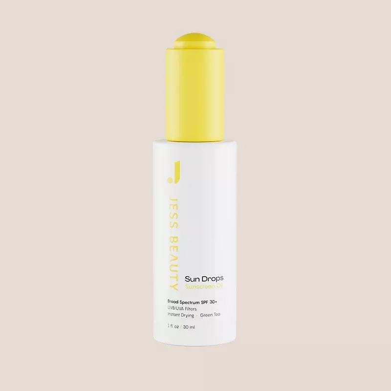Jess Beauty Sun Drops Sunscreen Oil SPF 30+ 1 oz 30 ml