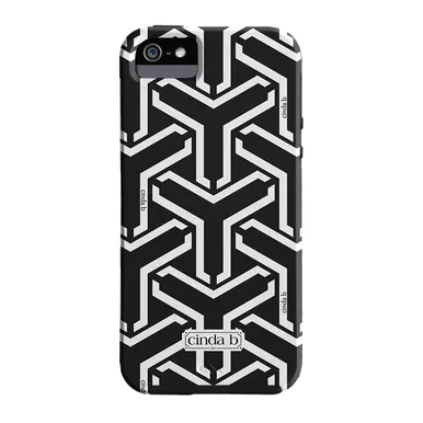 Jet Set Black iPhone 5 Tough Case