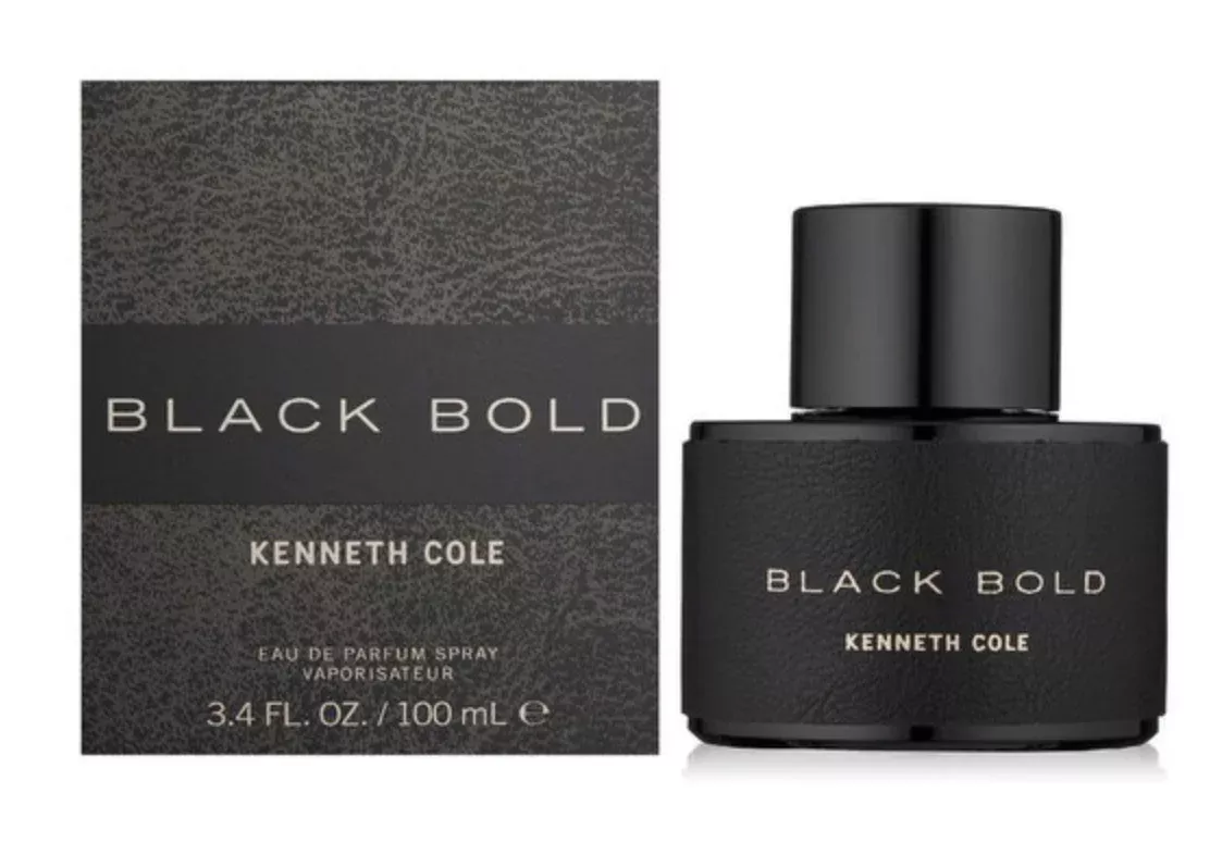 Kenneth Cole Black Bold Eau de Parfum for Men 3.4 oz / 100 ml