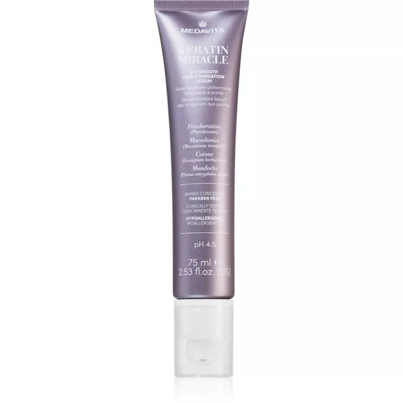 Keratin Miracle Go Smooth Hair Foundation Serum