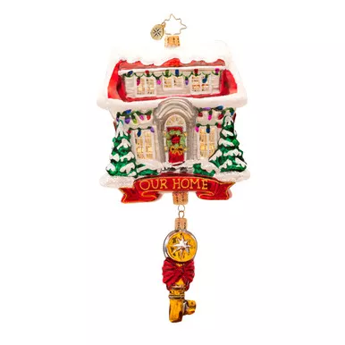 Key For Heart And Home Ornament by Christopher Radko