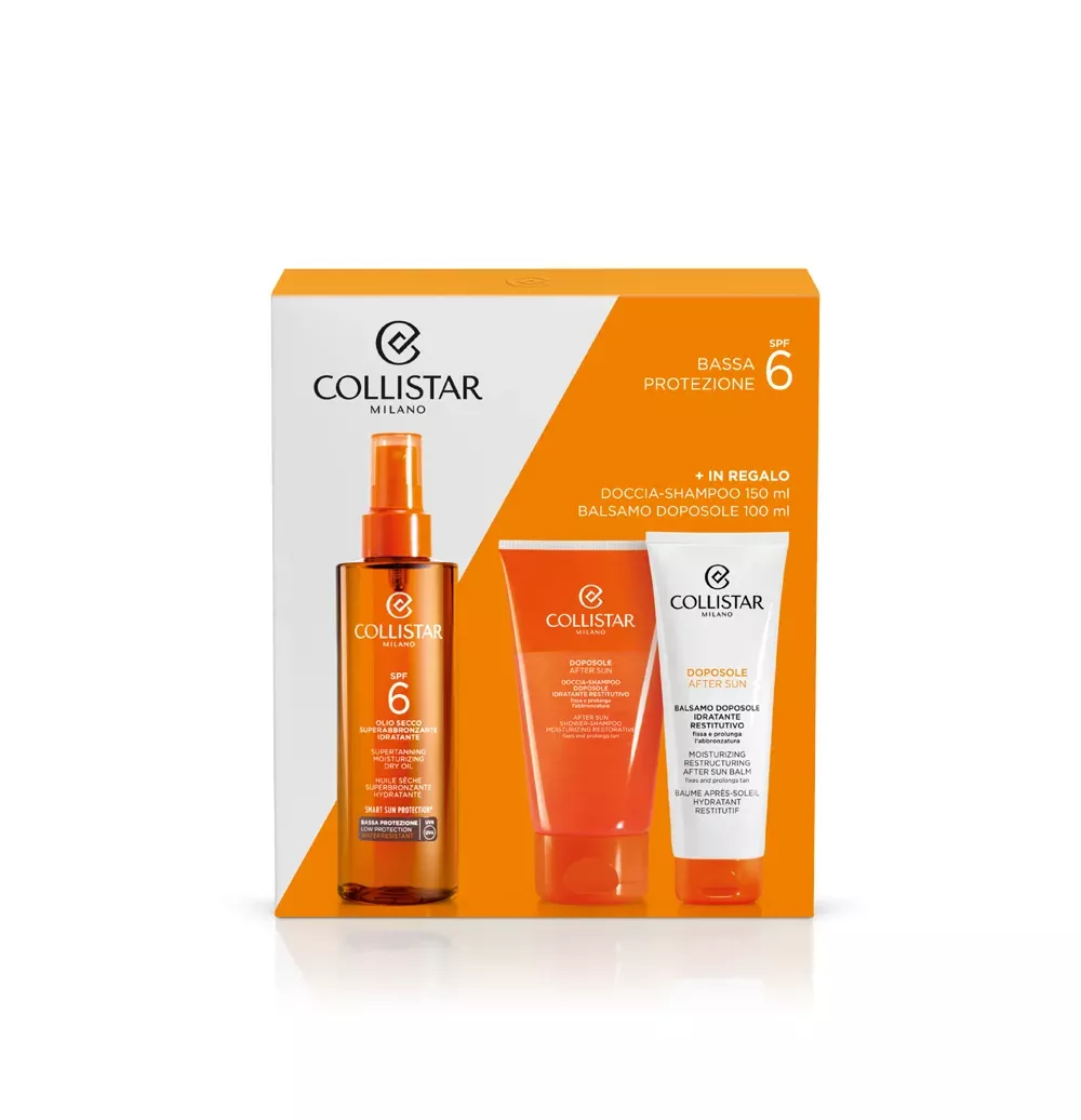Kit Olio Secco Doccia-Shampoo E Balsamo Doposole