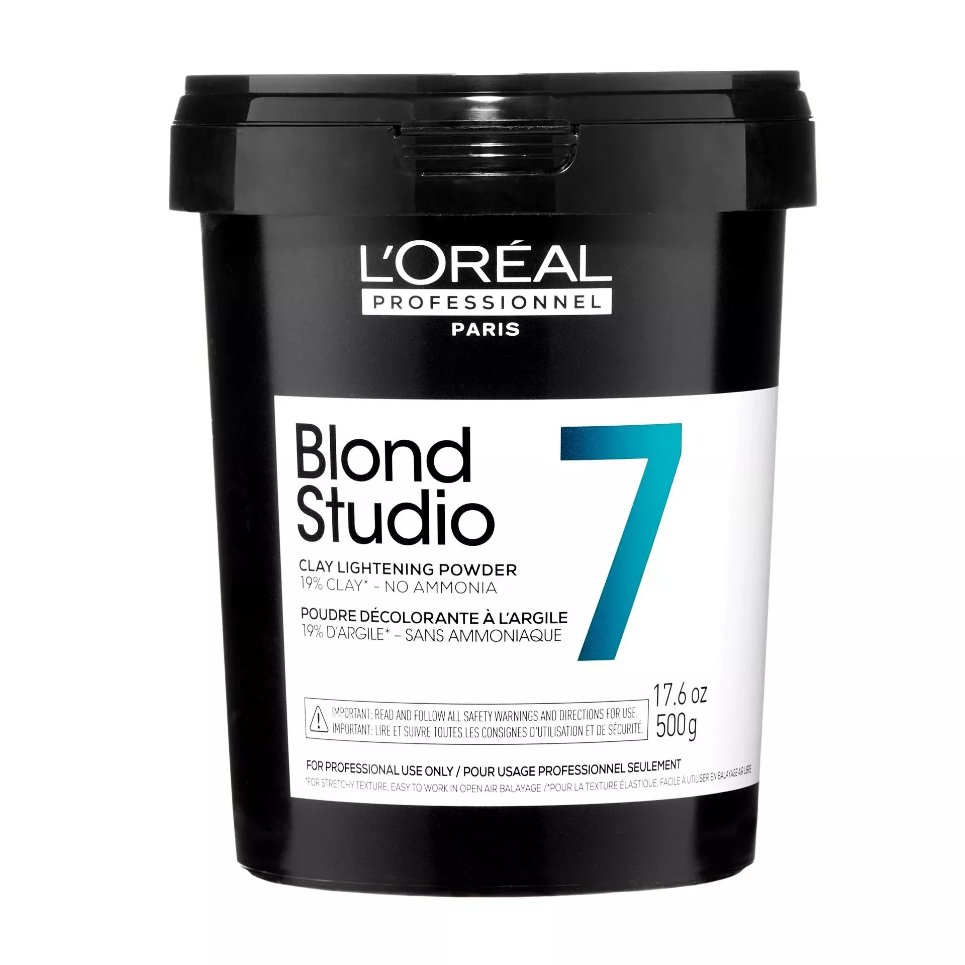 L’Oreal Professionnel Blond Studio Clay 7 Ammonia Free Lightener 17.6 oz
