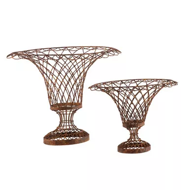 Lace Oval Baskets (Set of 2) by Aidan Gray