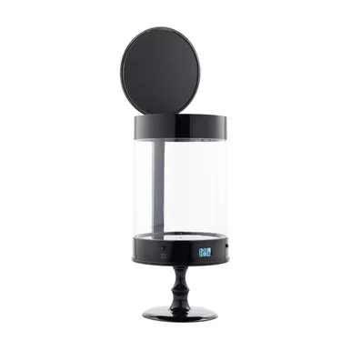 Large Boundless Black Automatic Candle Holder by ALEC