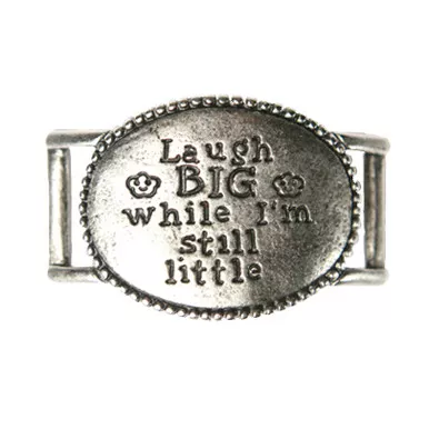 Laugh - Little's Silver Sentiment - Lenny & Eva