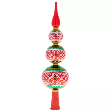 Layers Of Lace Finial by Christopher Radko