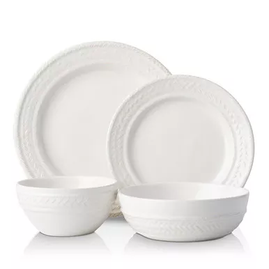 Le Panier Whitewash 4-Piece Setting by Juliska