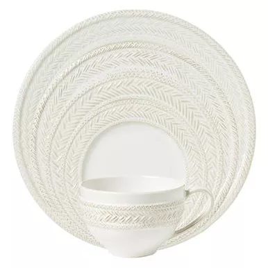 Le Panier Whitewash 5 Piece Place Setting by Juliska