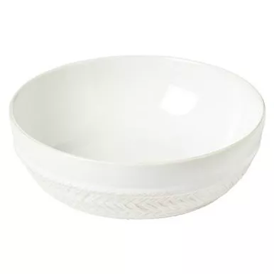 Le Panier Whitewash Coupe Pasta/Soup Bowl by Juliska