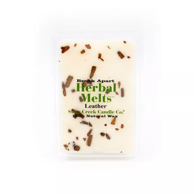 Leather 5.25 oz. Swan Creek Candle Drizzle Melts