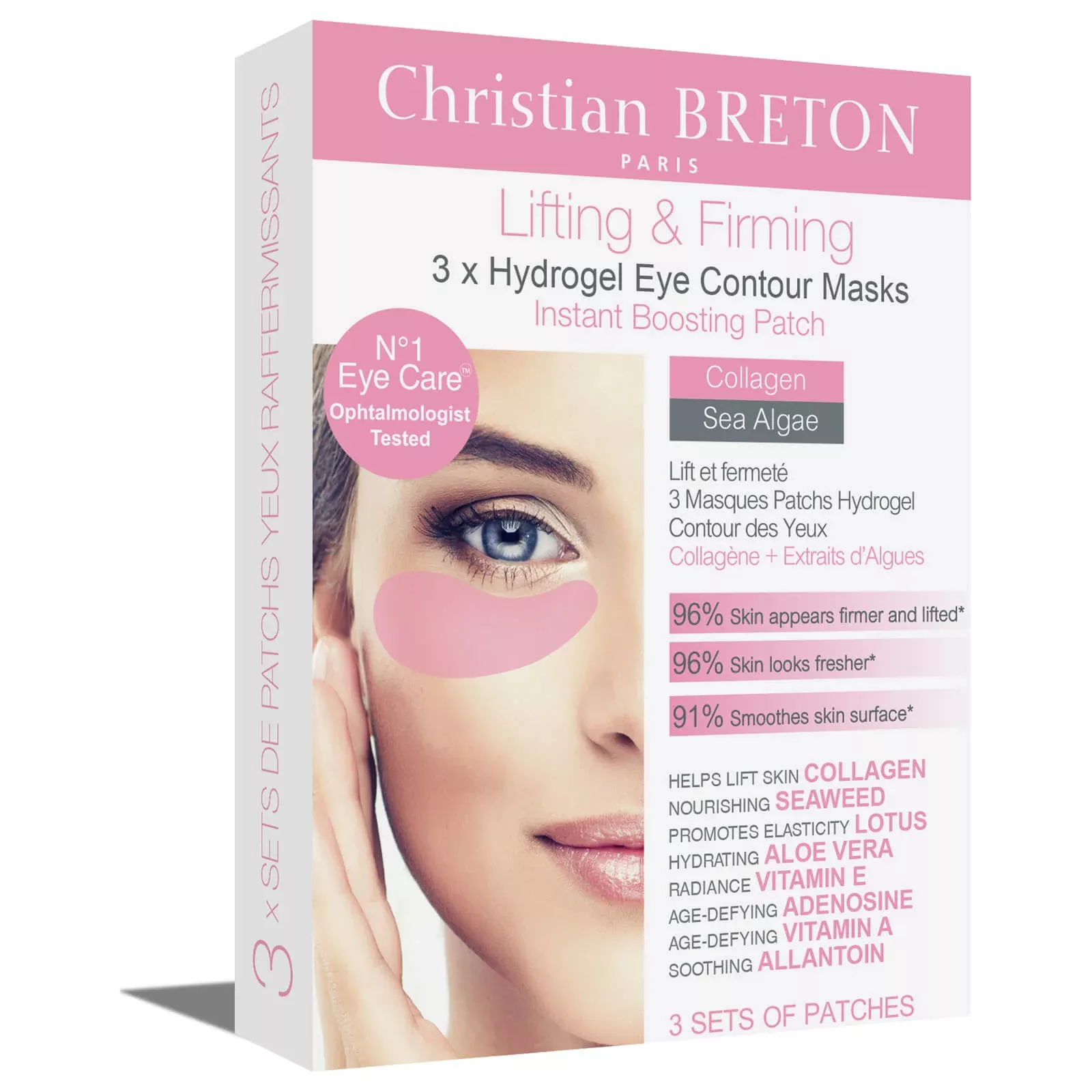 Lifting and Firming Eye Patches 3 X 2.5ml
