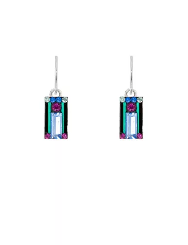 Light Turquoise Architectural Small Earring - Firefly Jewelry