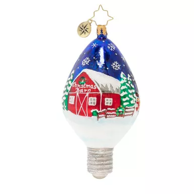 Light Up Christmas Cheer Ornament by Christopher Radko