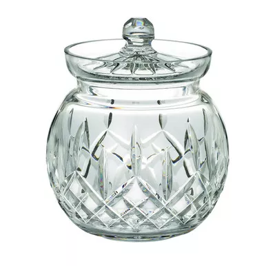 Lismore Round Biscuit Barrel by Waterford