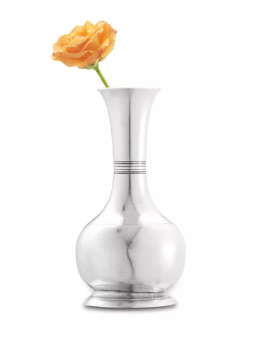 Long Neck Vase by Match Pewter