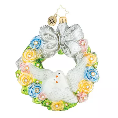 Lovey Dovey Ornament by Christopher Radko