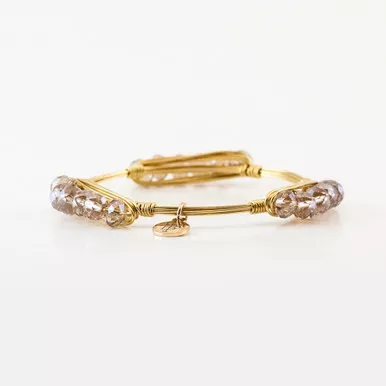 Luna Green Millie Standard 7.5" Bangle by Bourbon and Boweties
