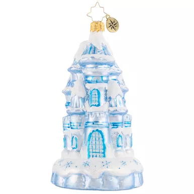 Magical Ice Palace Ornament by Christopher Radko