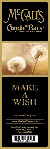 Make a Wish McCall's Candle Bar