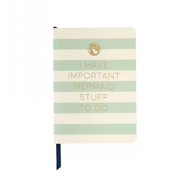Mermaid Stuff Ruled Notebook - Oh So Witty by Spartina 449