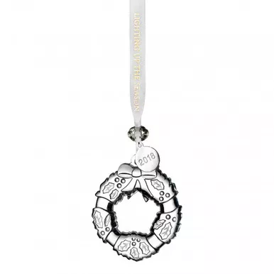 Mini Wreath Ornament by Waterford