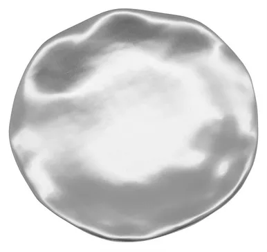 Moderne Round Platter by Mariposa