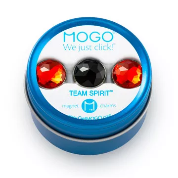 MOGO Team Spirit Bling Collection Red Black Red
