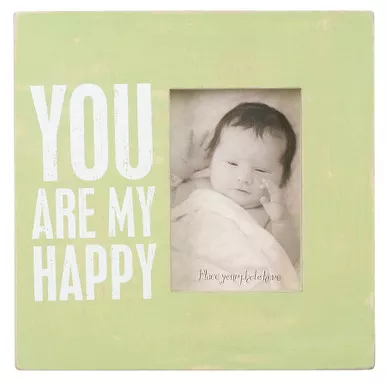 My Happy - Green Box Frame - Primitives by Kathy