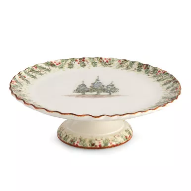 Natale Cake Stand - Arte Italica