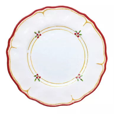 Natale Dinner Plate by Le Cadeaux
