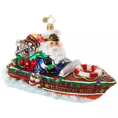 Nautical Nick! Ornament by Christopher Radko
