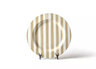 Neutral Stripe Entertaining Big Platter by Happy Everything!
