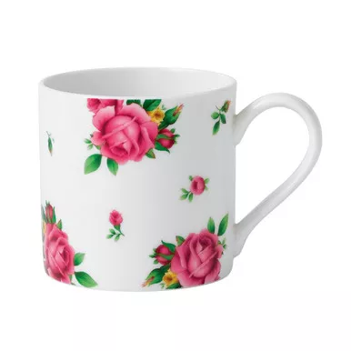 New Country Roses White Modern Mug by Royal Albert