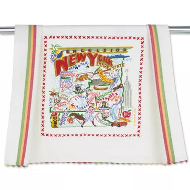 New York Dish Towel by Catstudio