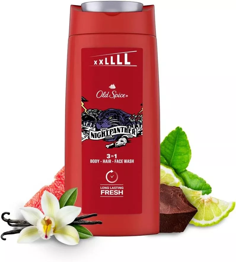 Night Panther Shower Gel & Shampoo For Men 675 ml