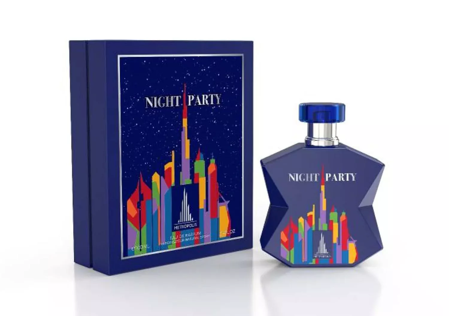 Night Party Eau de Parfum by Metropolis – 3.4 oz / 100 ml