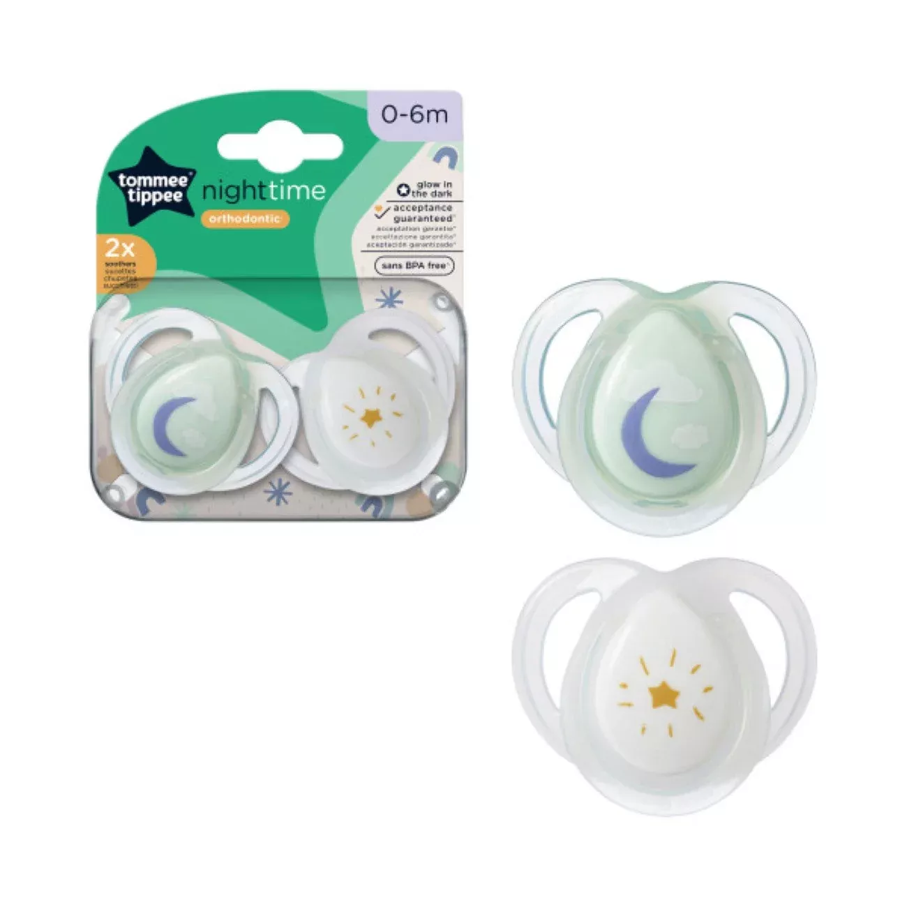 Night Soother 0-6M - Pack of 2
