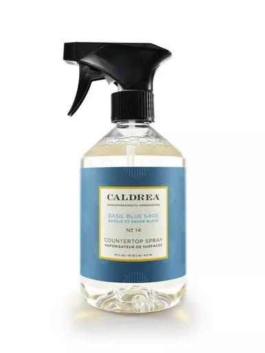 No. 14 Basil Blue Sage 16 oz. Countertop Spray by Caldrea