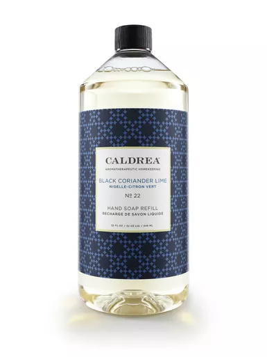 No. 22 Black Coriander Lime 32 oz. Hand Soap Refill by Caldrea
