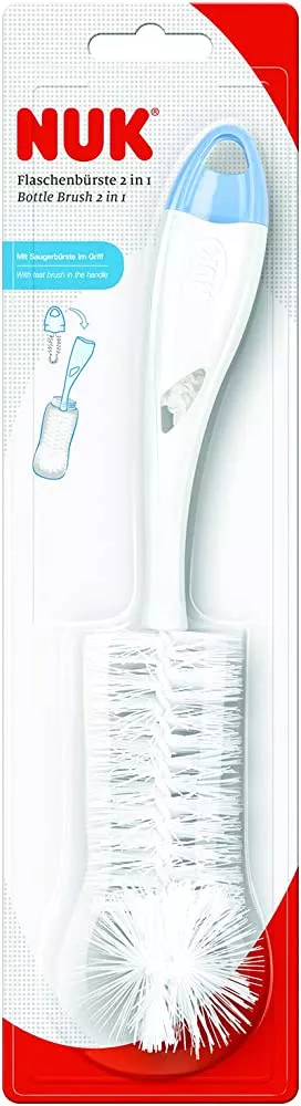 NUK 2 in 1 Bottle and Teat Brush