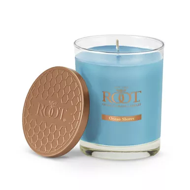Ocean Shores Hive Glass Candle by Root