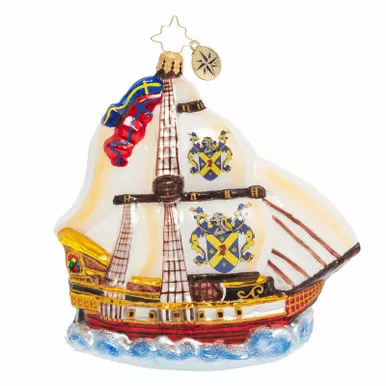 On the High Seas Ornament by Christopher Radko
