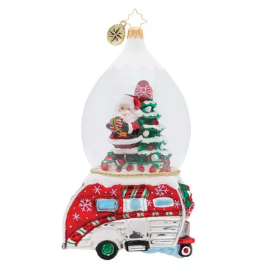 One Happy Camper Ornament by Christopher Radko
